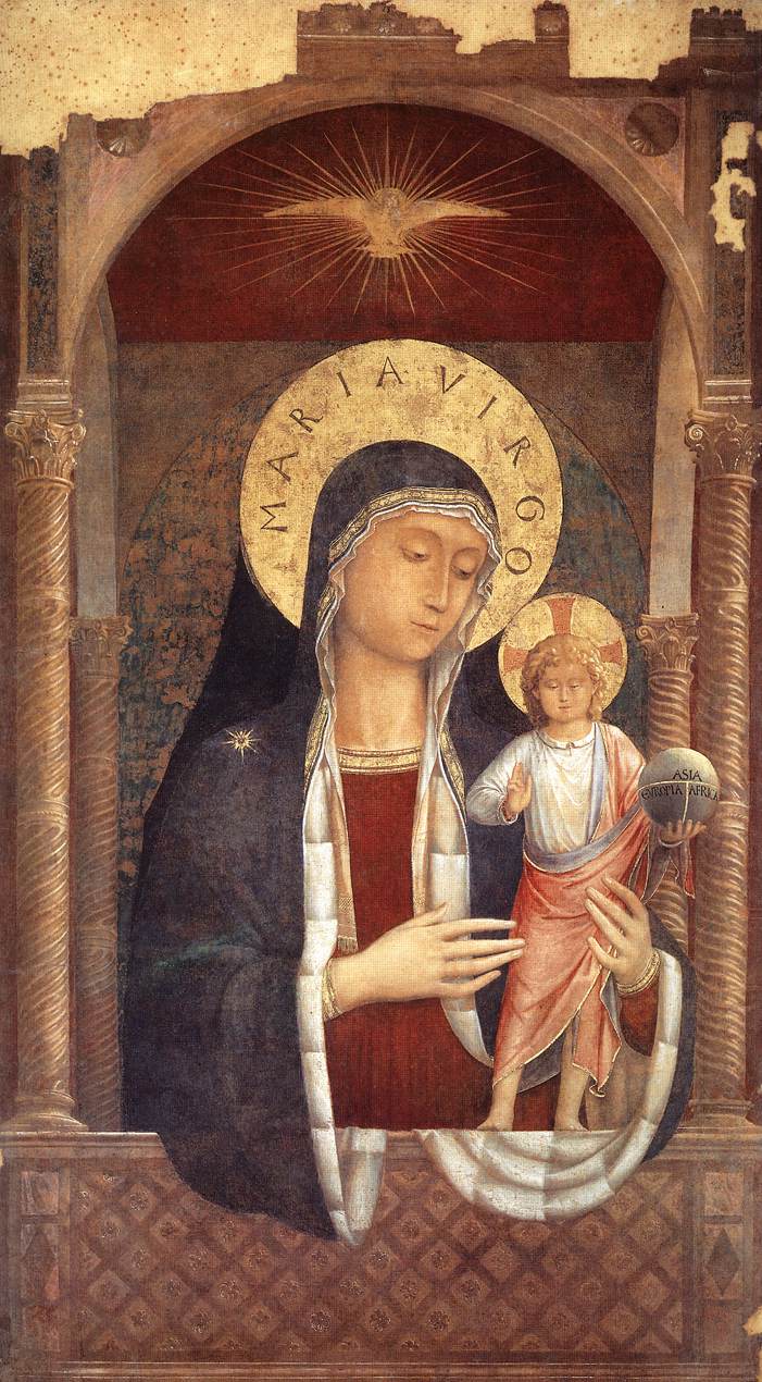 Virgin and Child Giving Blessings