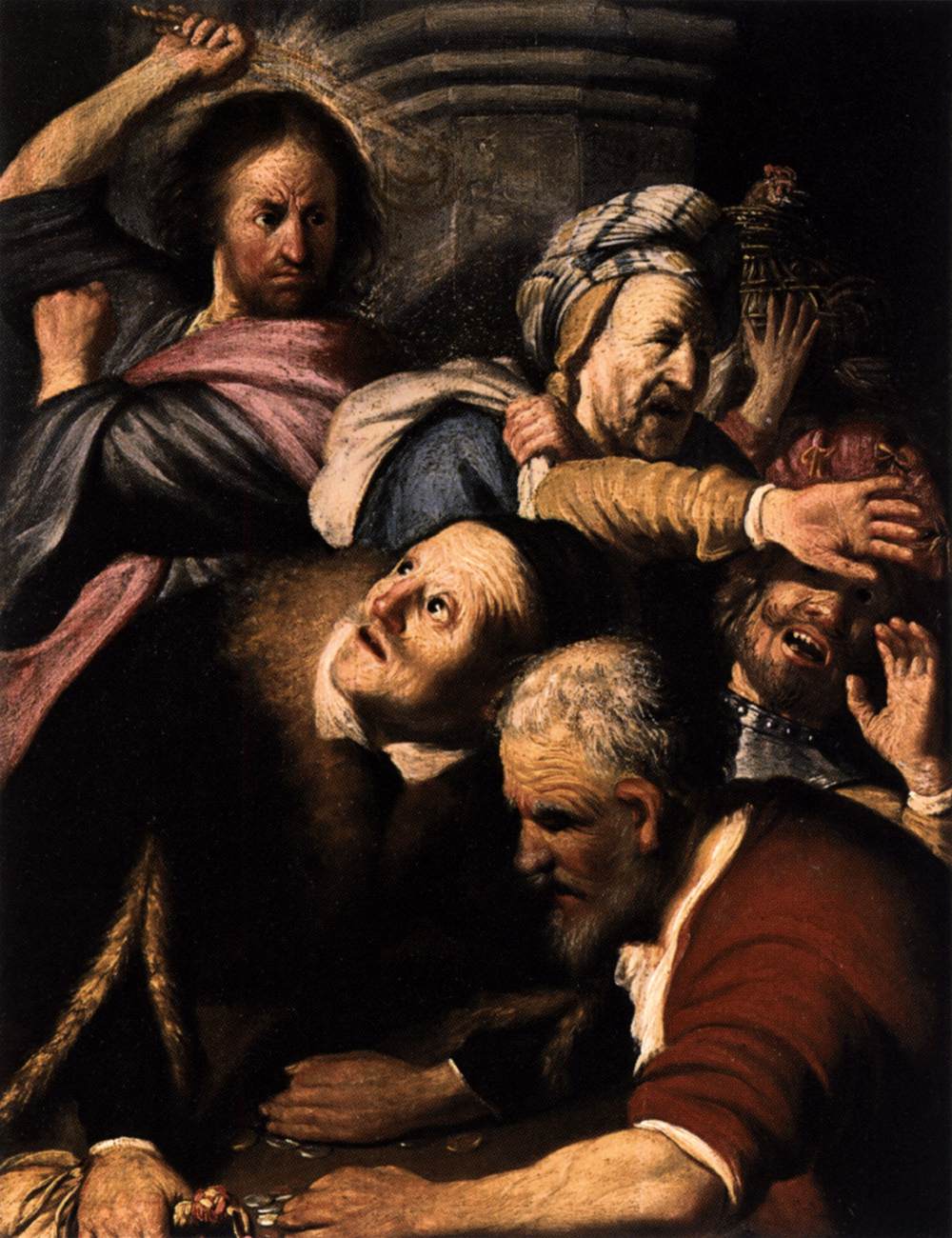 Christ Drives the Money Changers out of the Temple