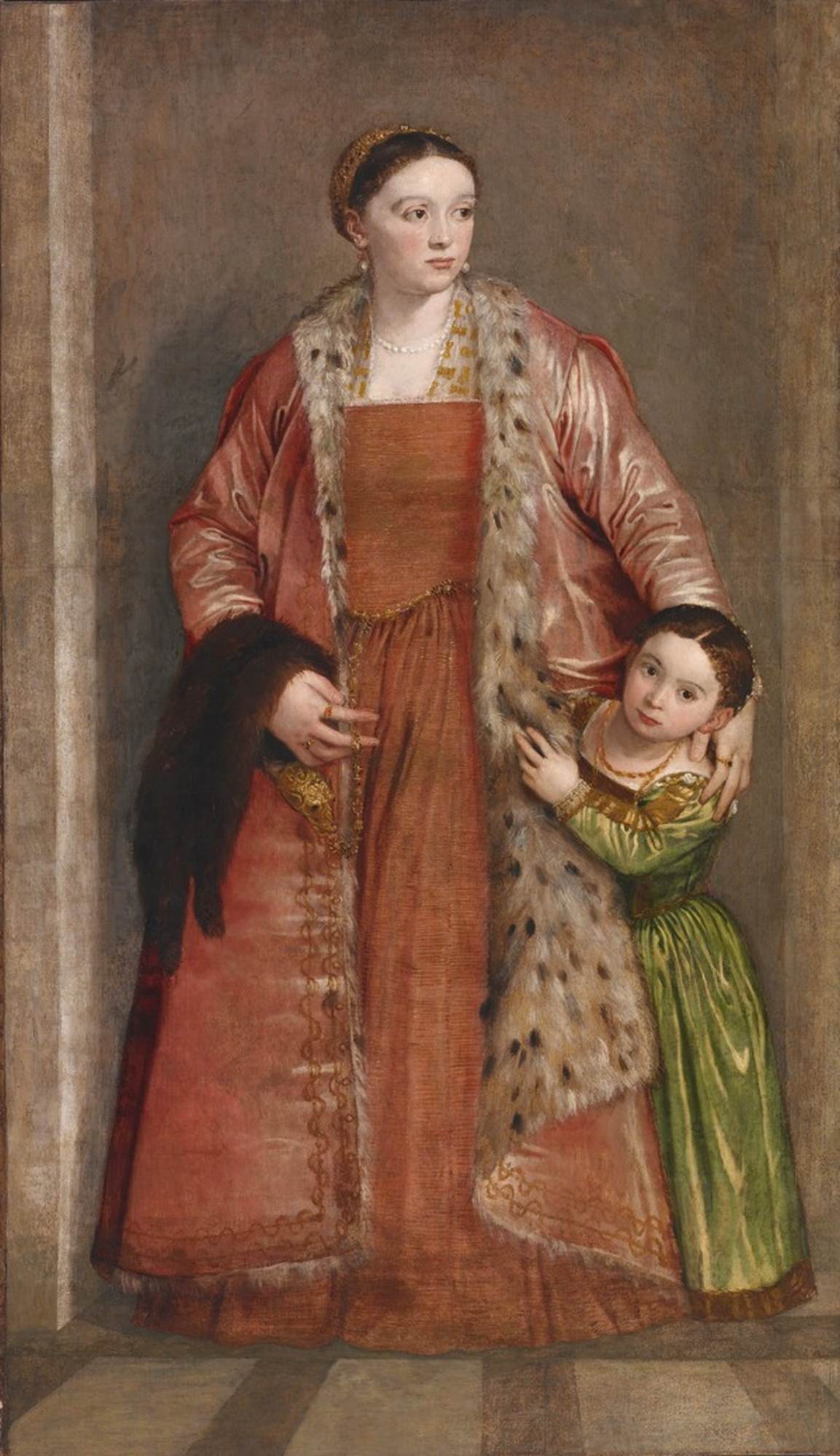 Livia Da Porto Thiene y su Hija Deidamia