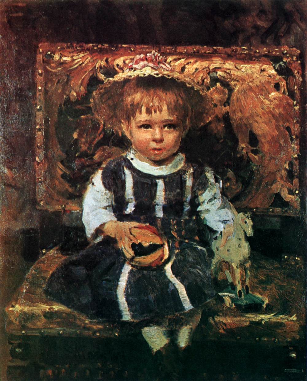 Portrait of the Artist's Daughter Vera