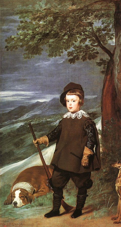 Prince Baltasar Carlos en tant que chasseur