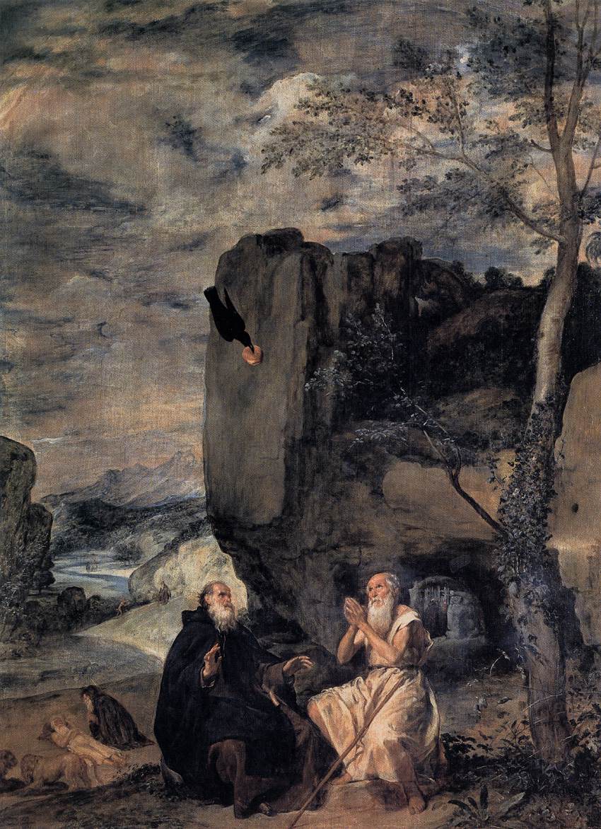 Saint Anthony the Abbot and Saint Paul the Hermit