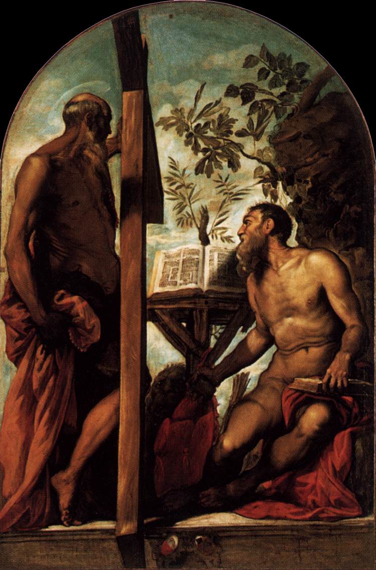Saint Jerome and Saint Andrew