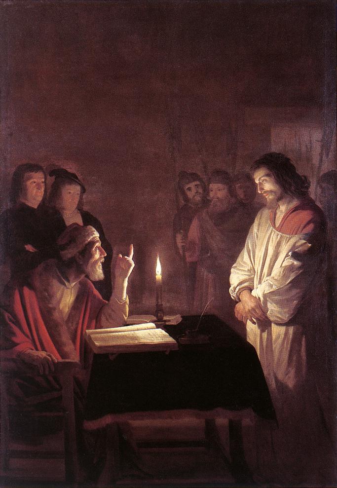 Christ devant le grand prêtre