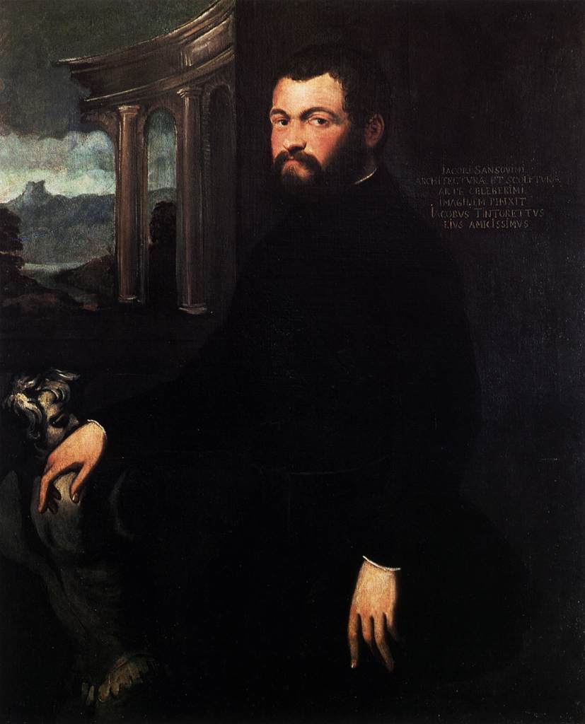 Portret van Jacopo Sansovino
