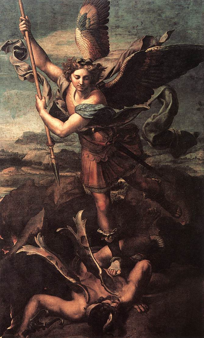 San Miguel i diabeł