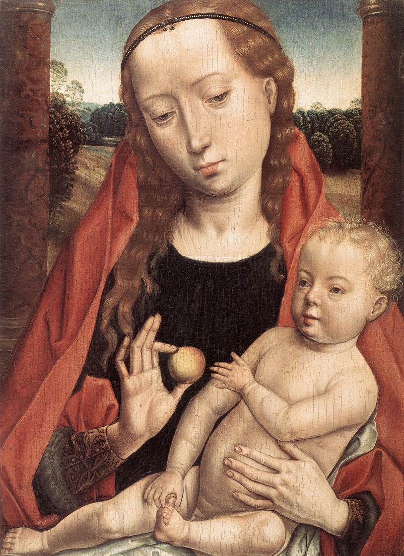 The Virgin with the Child Reaching for her Toe