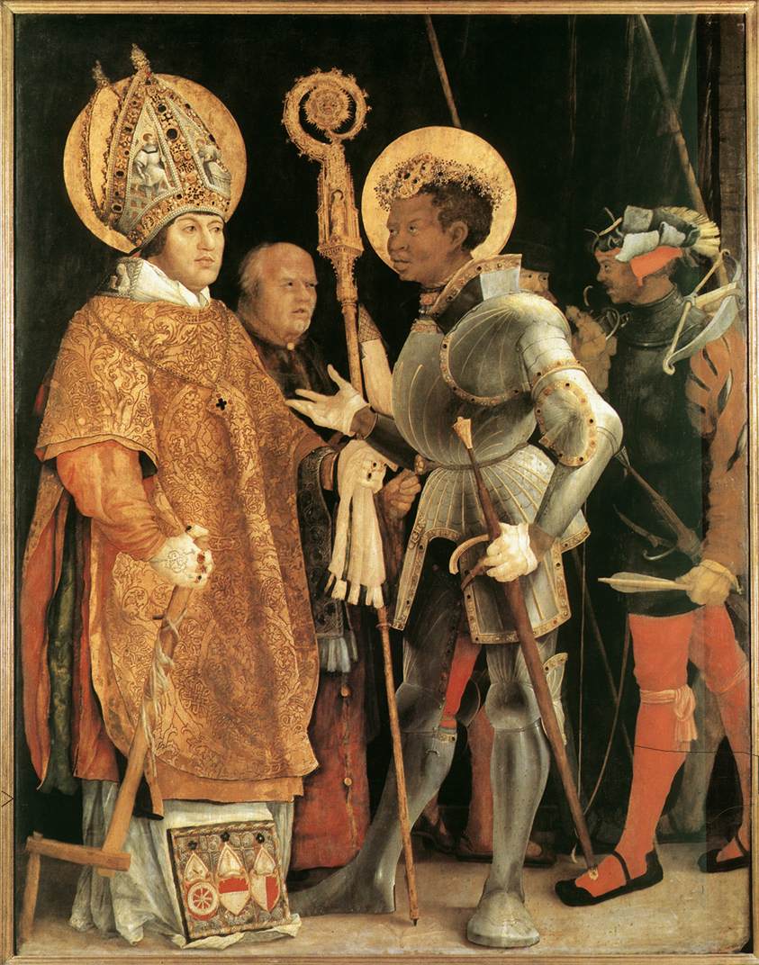 Meeting of Saint Erasmus and Saint Maurice