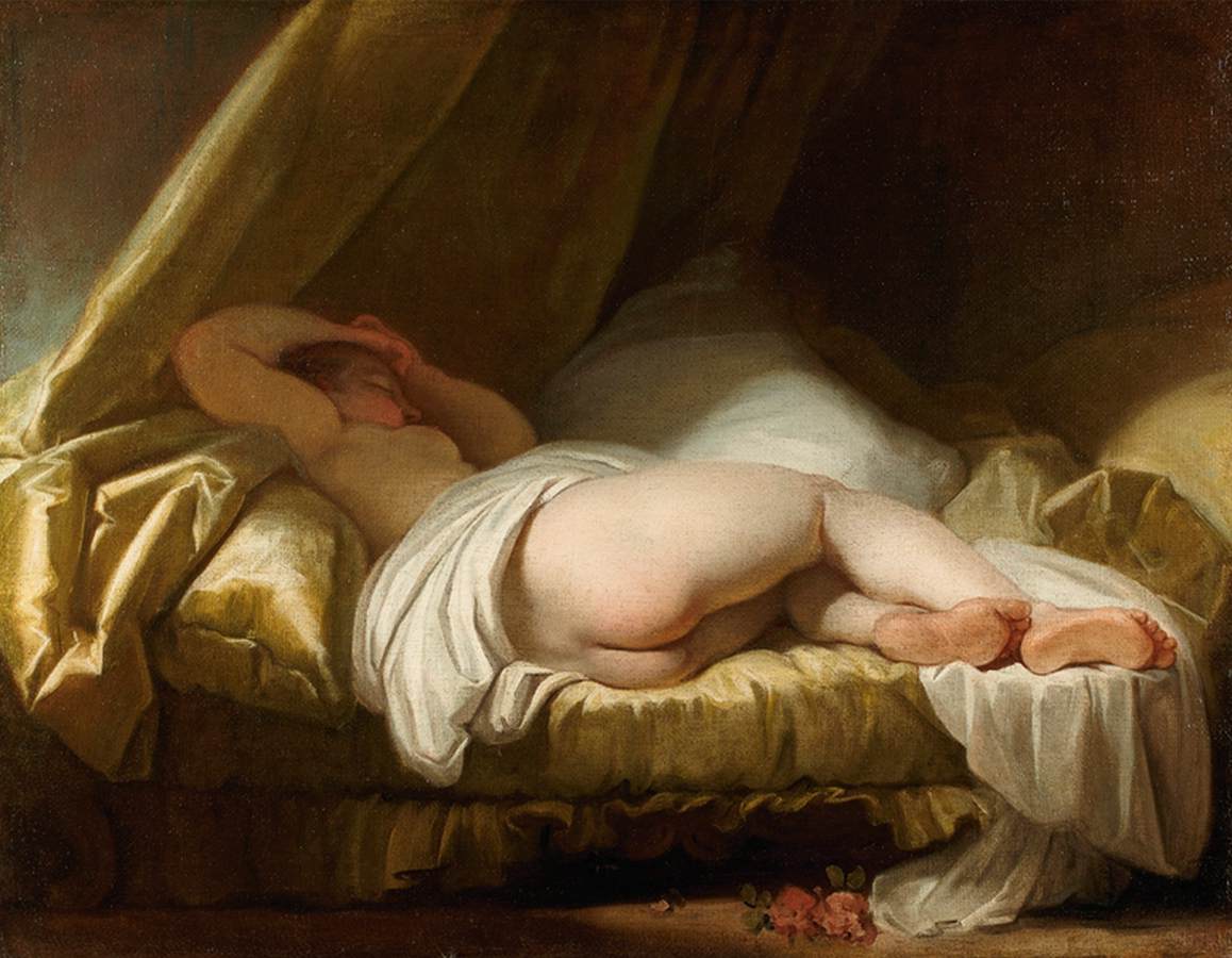 Une fille qui dort