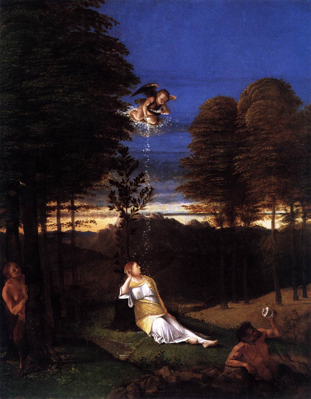 Allegorie van kuisheid (de droom van Maiden)