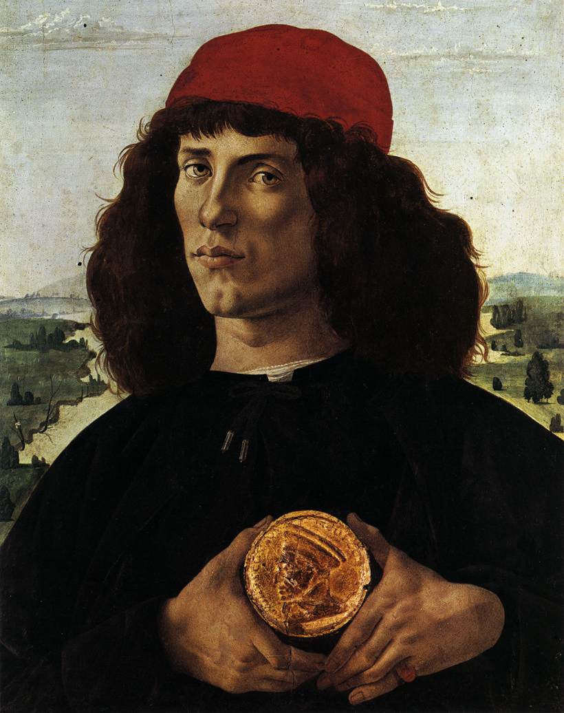Ritratto di un uomo con una medaglia Cosimo la vecchia