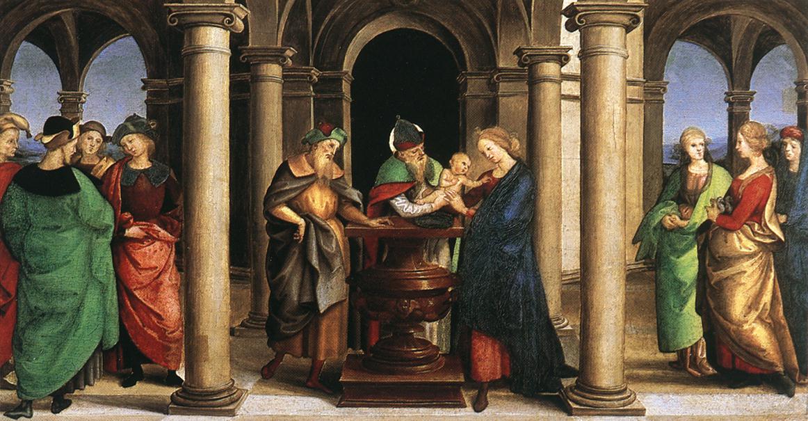 The Presentation in the Temple (Oddi Altar, Predella)