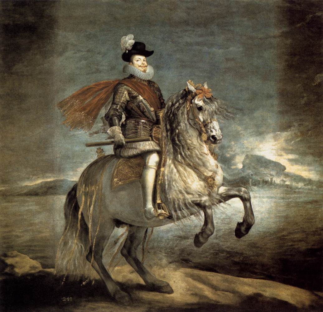 Felipe III à cheval