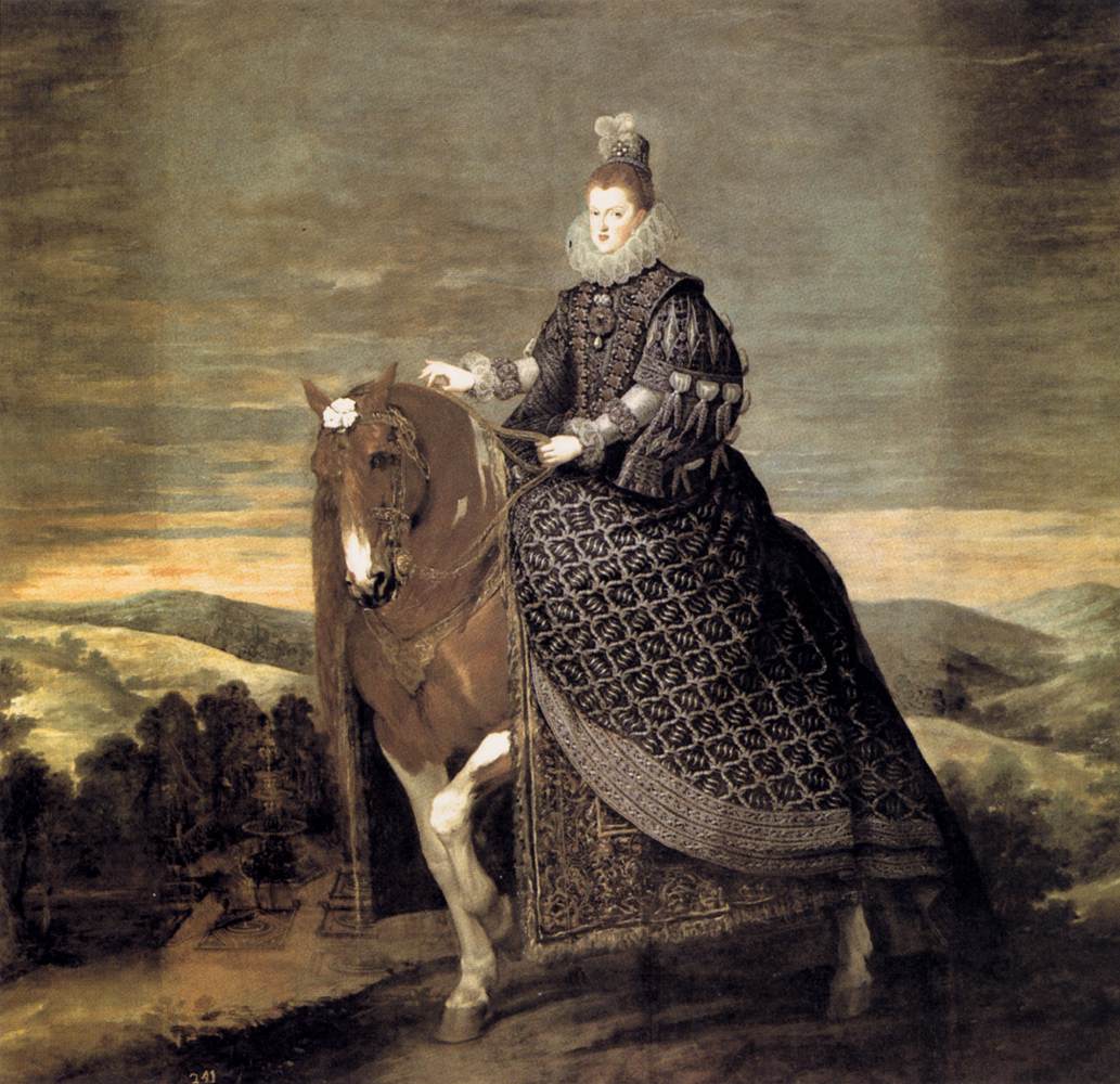 Queen Margaret on Horseback