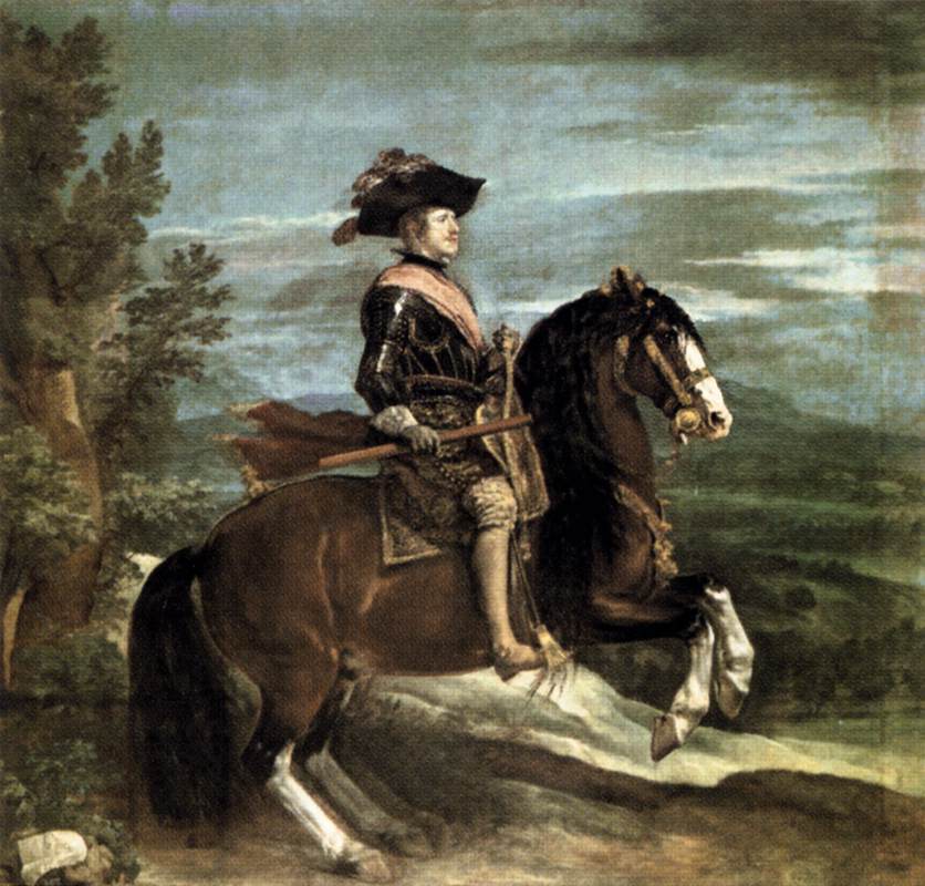 Felipe IV à cheval