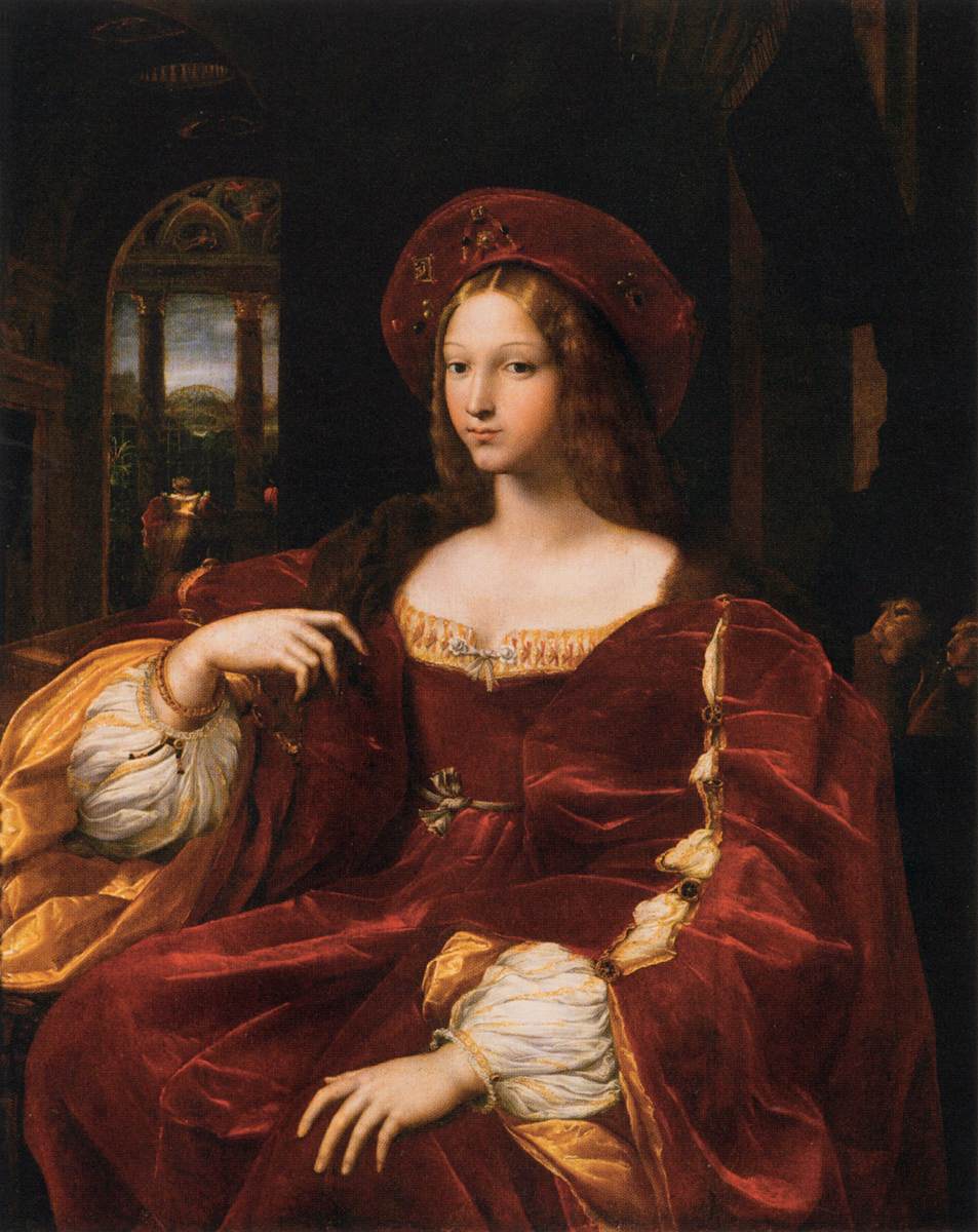 Porträt von Doña Isabel de Palens, Vize-Queen de Neapel