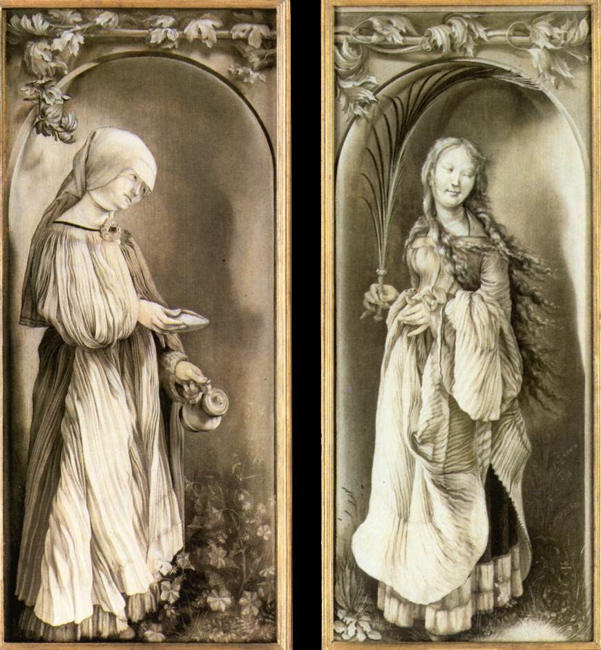 Saint Elizabeth and a Saint with Palm