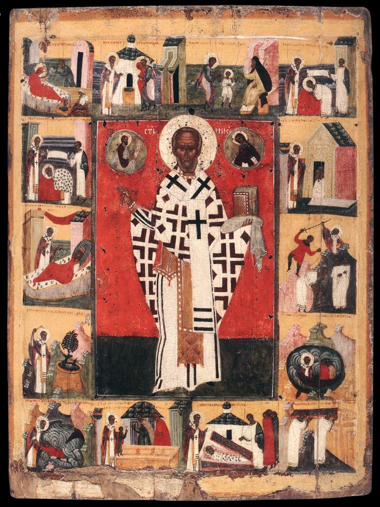 Saint Nicholas with Scenes from his Life