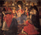 Virgin and Child Enthroned Between Angels and Saints