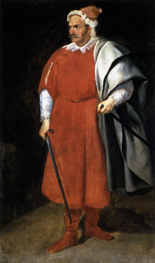 Der Jester Don Cristóbal de Castañeda und Pernia (Barbarroja)