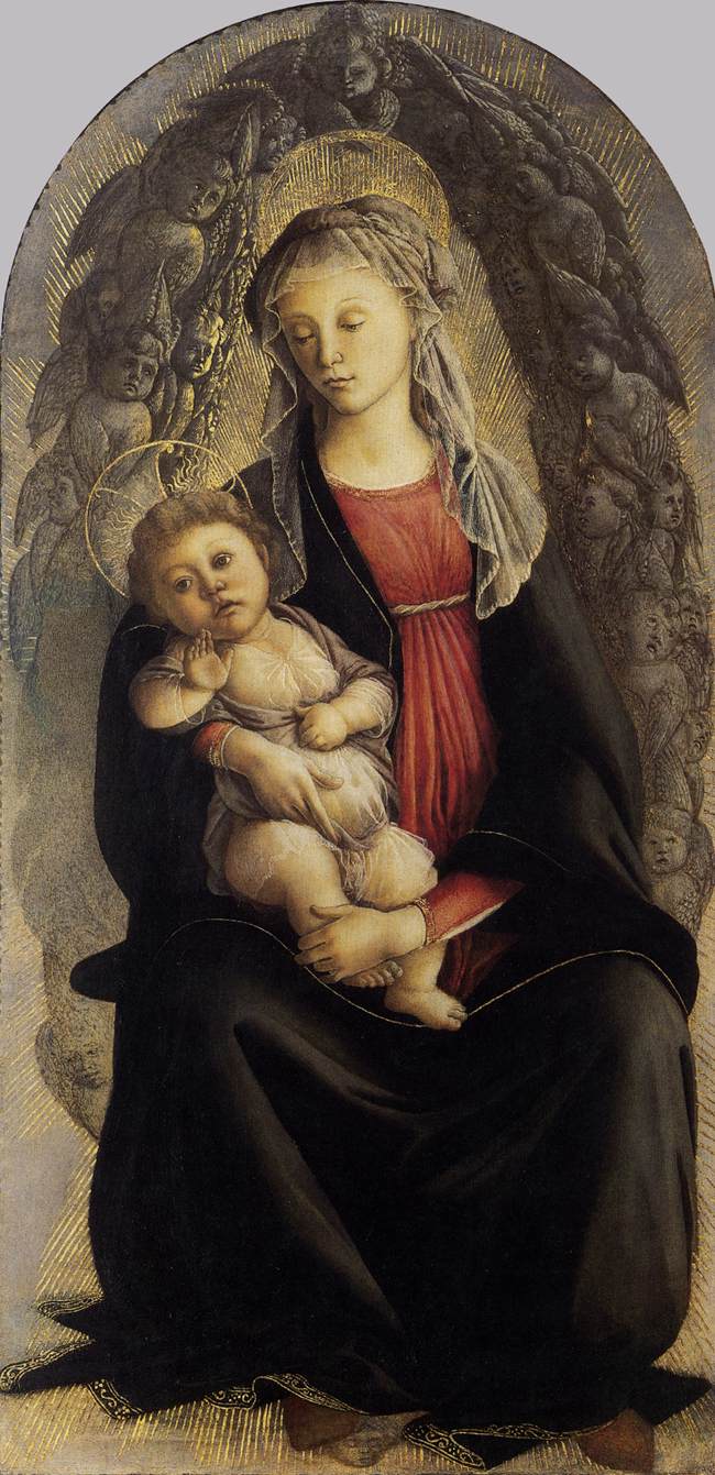 La Virgen en la Gloria con Serafín