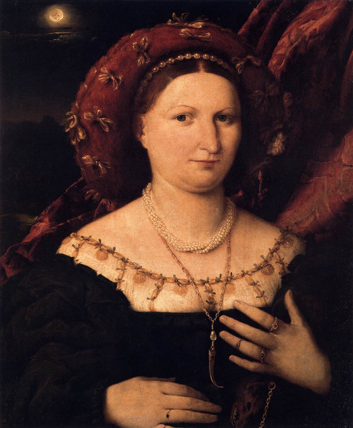 Portrait of Lucina Brembati