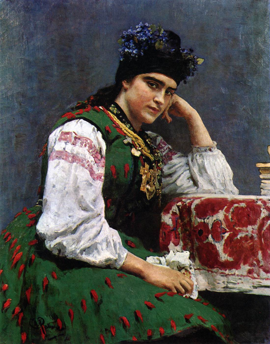 Retrato de Sofía Mikhailovna Dragomirova