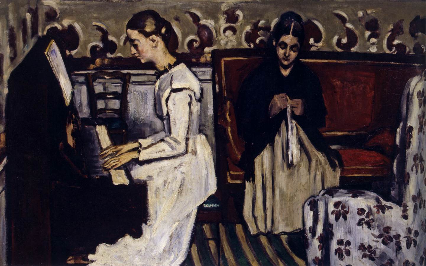 Mädchen im Klavier (die Ouvertüre von Tannhäuser)
