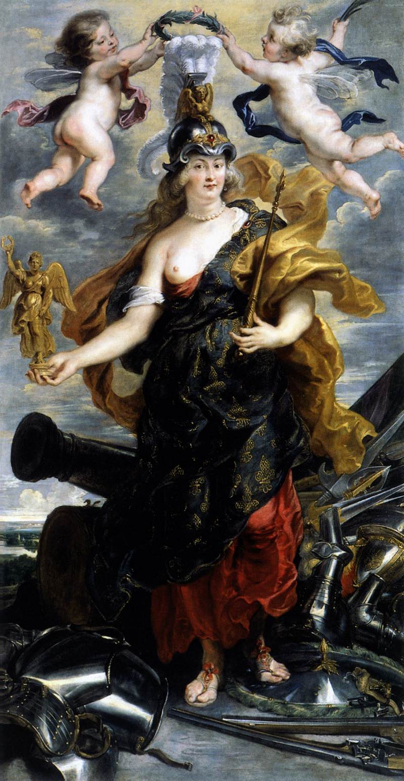 Marie de Médicis come Bellona