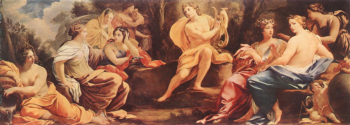 Parnassus lub Apollo i Muzy