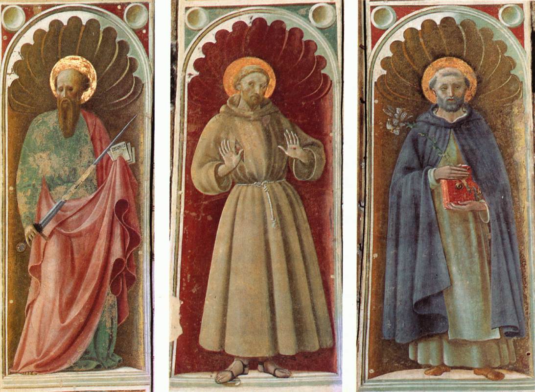 San Pablo, Francisco y Jerónimo