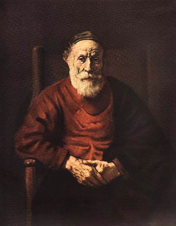 Portrait of an Old Man in Red