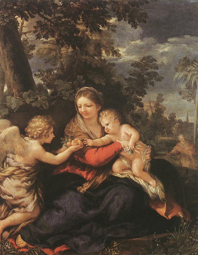 The Holy Family Resting on the Flight into Egypt