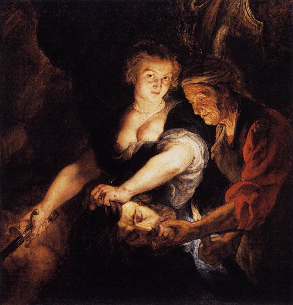 Judit con la testa di Holofernes