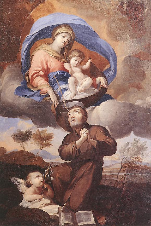 The Virgin Giving the Scapular to Saint Simon Stock