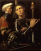 Portrait of a Man in Armor with a Squire
