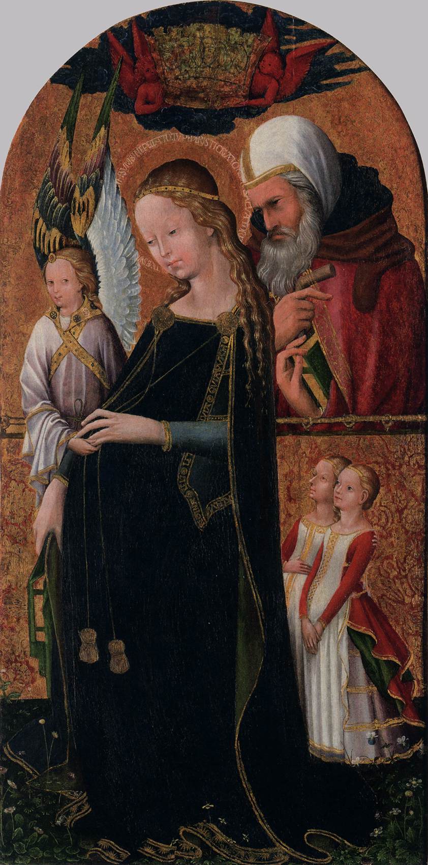 La Virgen Embarazada con San José