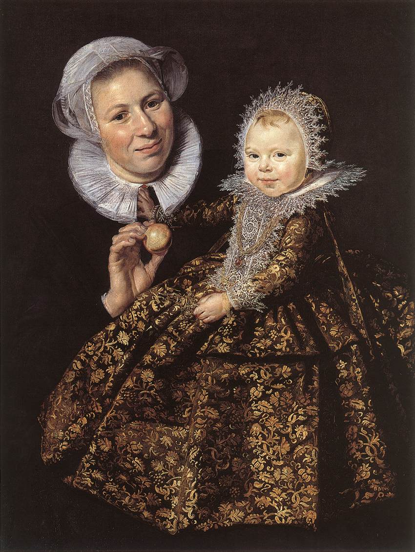 Catharina Hooft con su Enfermera