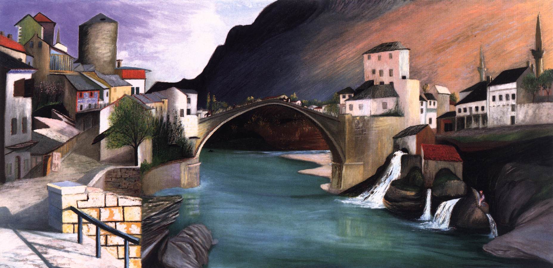 Römische Brücke in Mostar