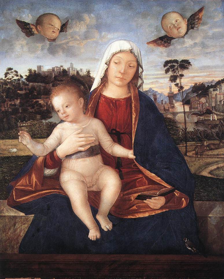 The Virgin and Child Blessing