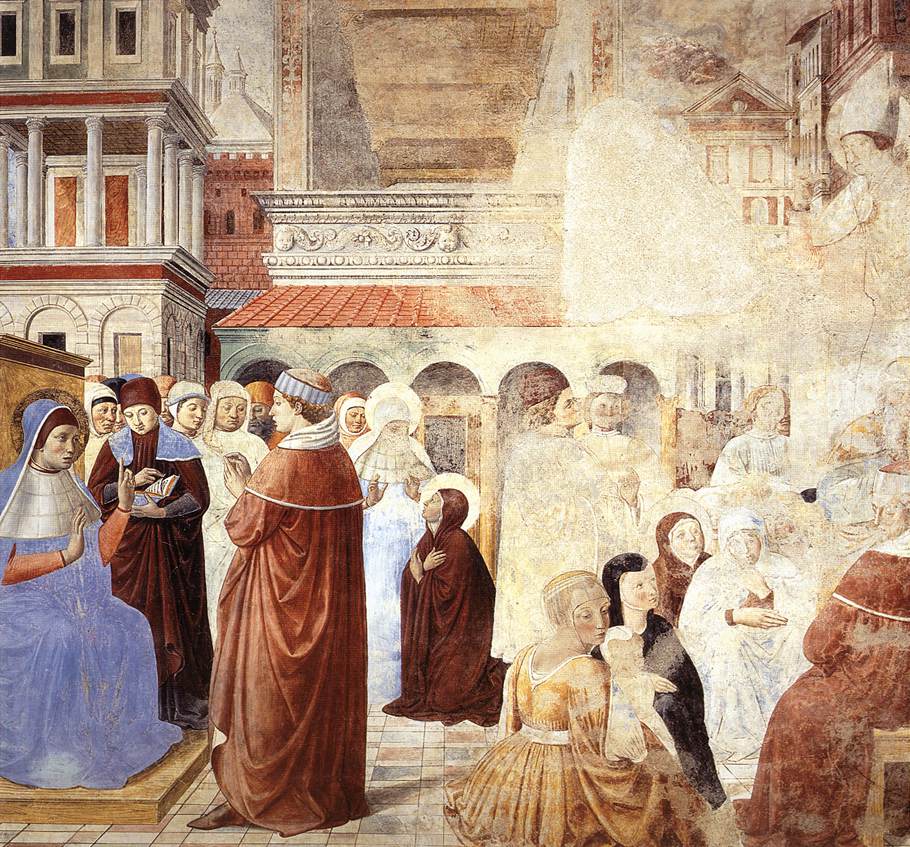 Scenes with Saint Ambrose (Scene 9, North Wall)