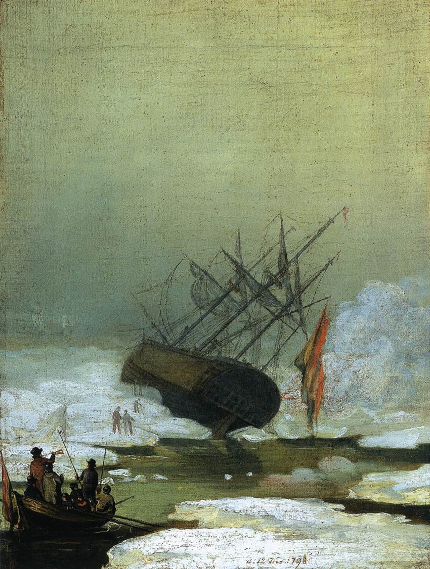 Naufragio en El Mar de Hielo