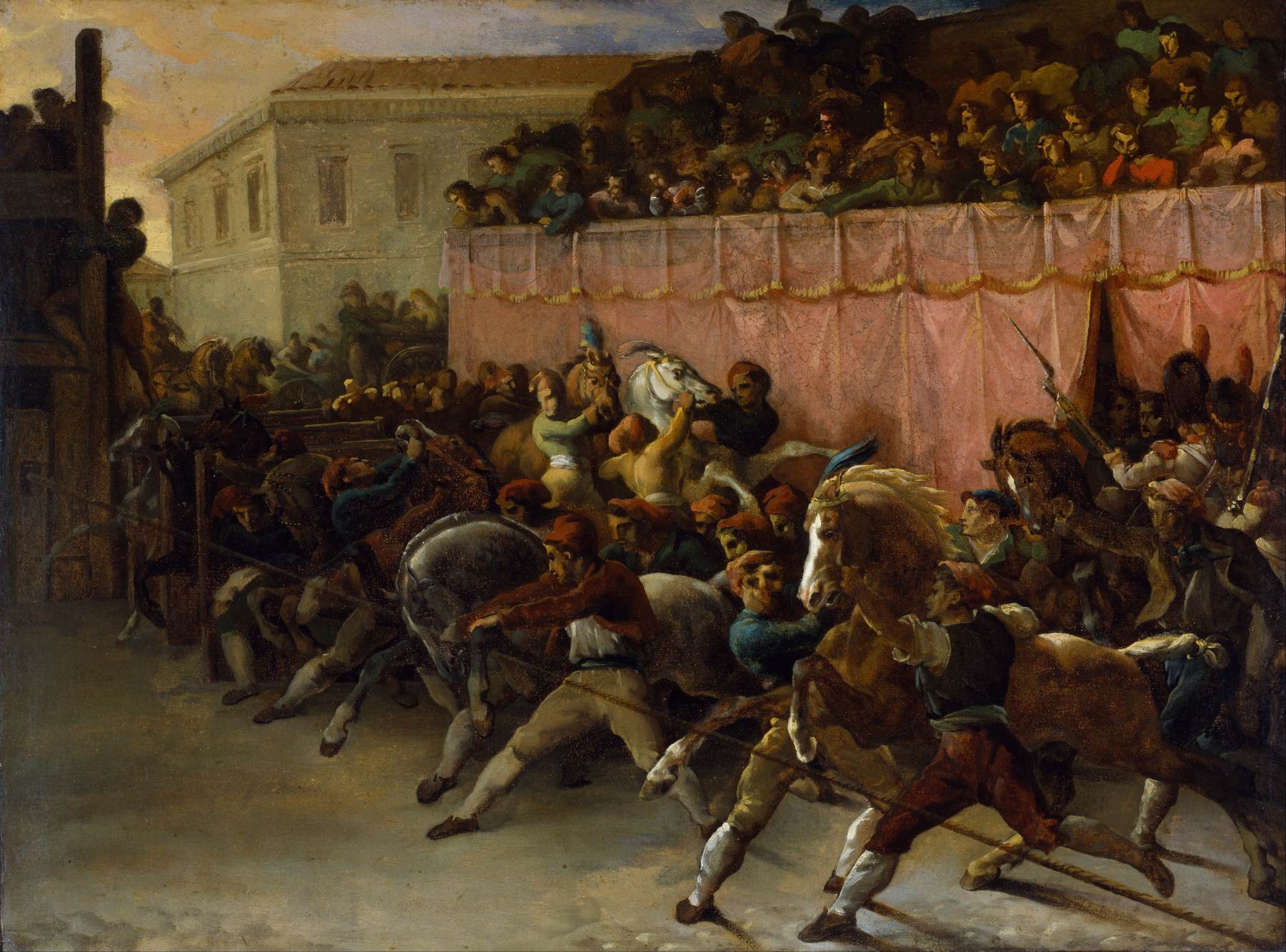 Galopperende uden en rytter i Rom