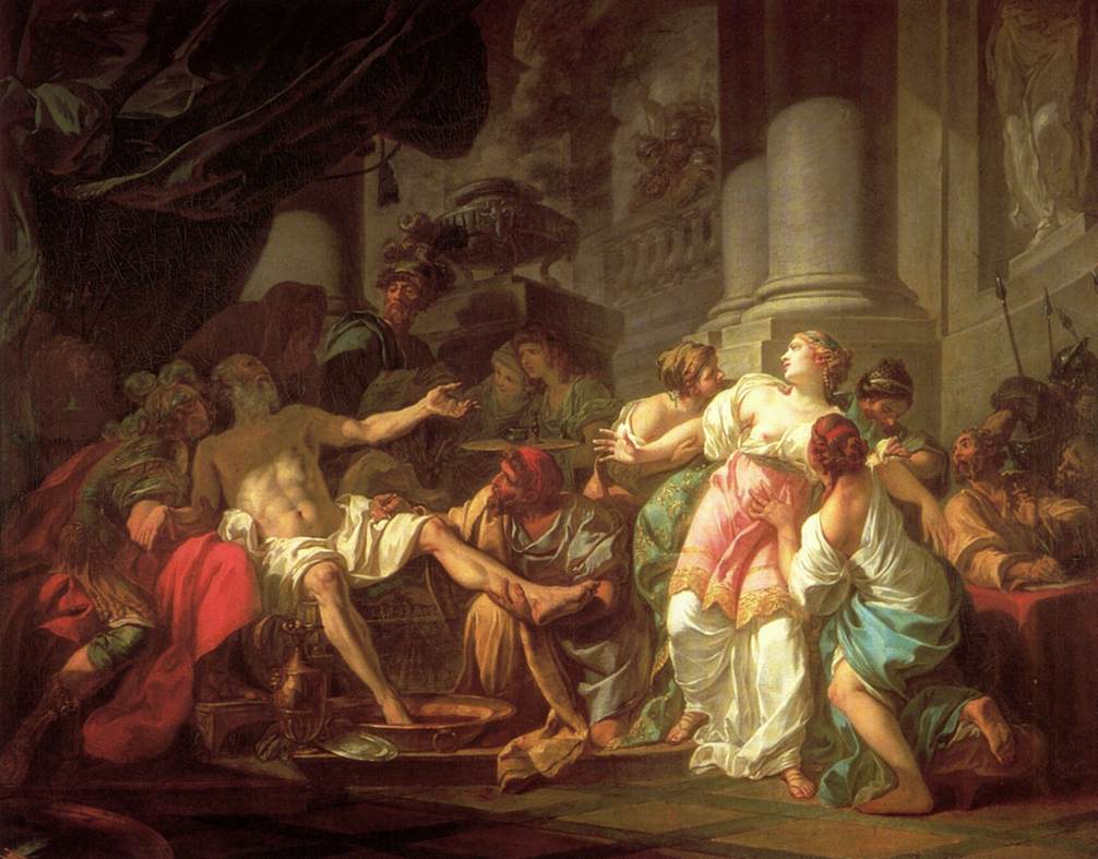 La mort de Seneca