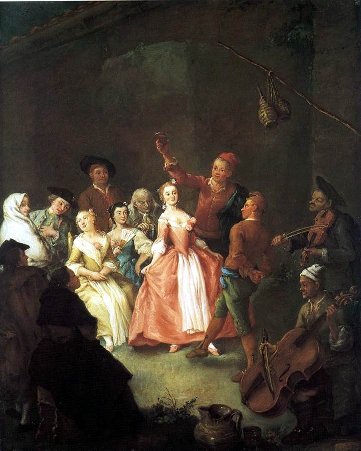 Peasants Dancing La Furlana