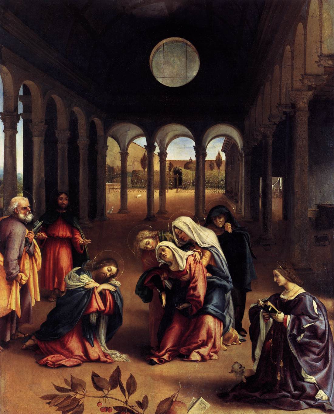 Christ Disengages from his Mother