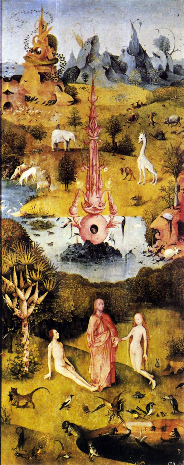 Garden of Earthly Delights Triptych (left wing)