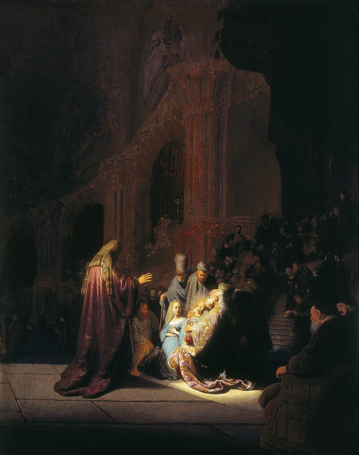 Jesus Präsentation im Tempel