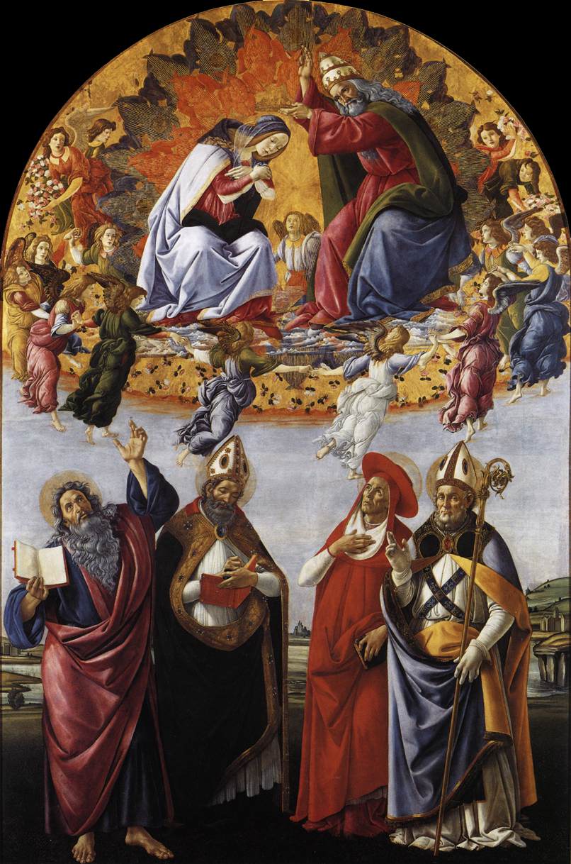 Coronation de la Vierge (retable de San Marcos)