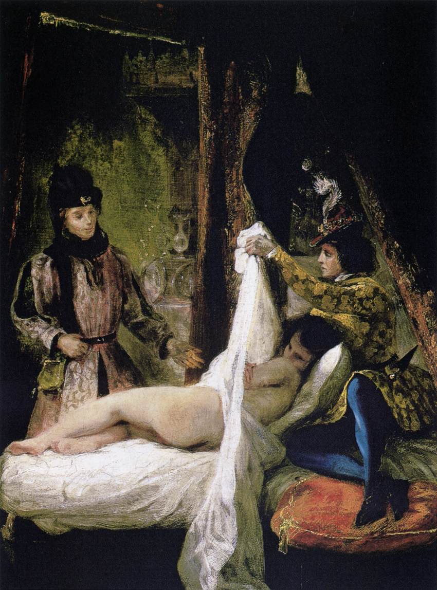 Louis D'Orléans Showing off his Lover